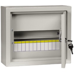 Щит распределительный навесной IEK ЩРн-12з 240x330x120 с замком IP54 У2 фото Щит распределительный навесной IEK ЩРн-12з 240x330x120 с замком IP54 У2 картинка